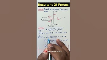 Question- Resultant of Coplanar Concurrent Forces | Engineering Mechanics | #abhisheklectures