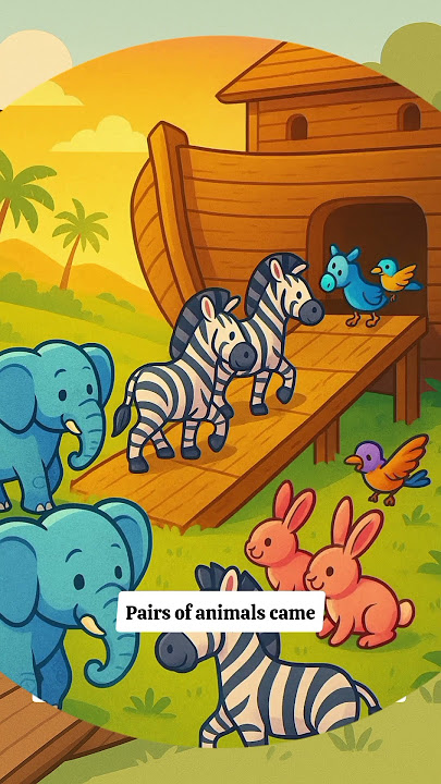 'Noah and the Big Boat' #novah #biblia #bible #animatedstories #jesusanimation