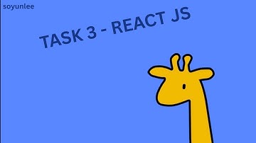 Task 3 - React JS Website Mission