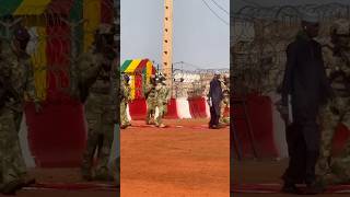 l’arrivée de capitaine Ibrahim Traoré le Général assimi Goïta #vibes #ibrahimtraore