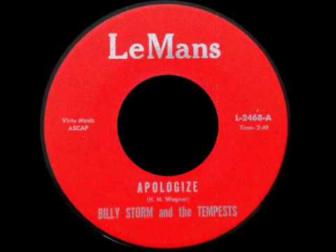 YouTube पर Billy Storm & The Tempests - Apologize देखें