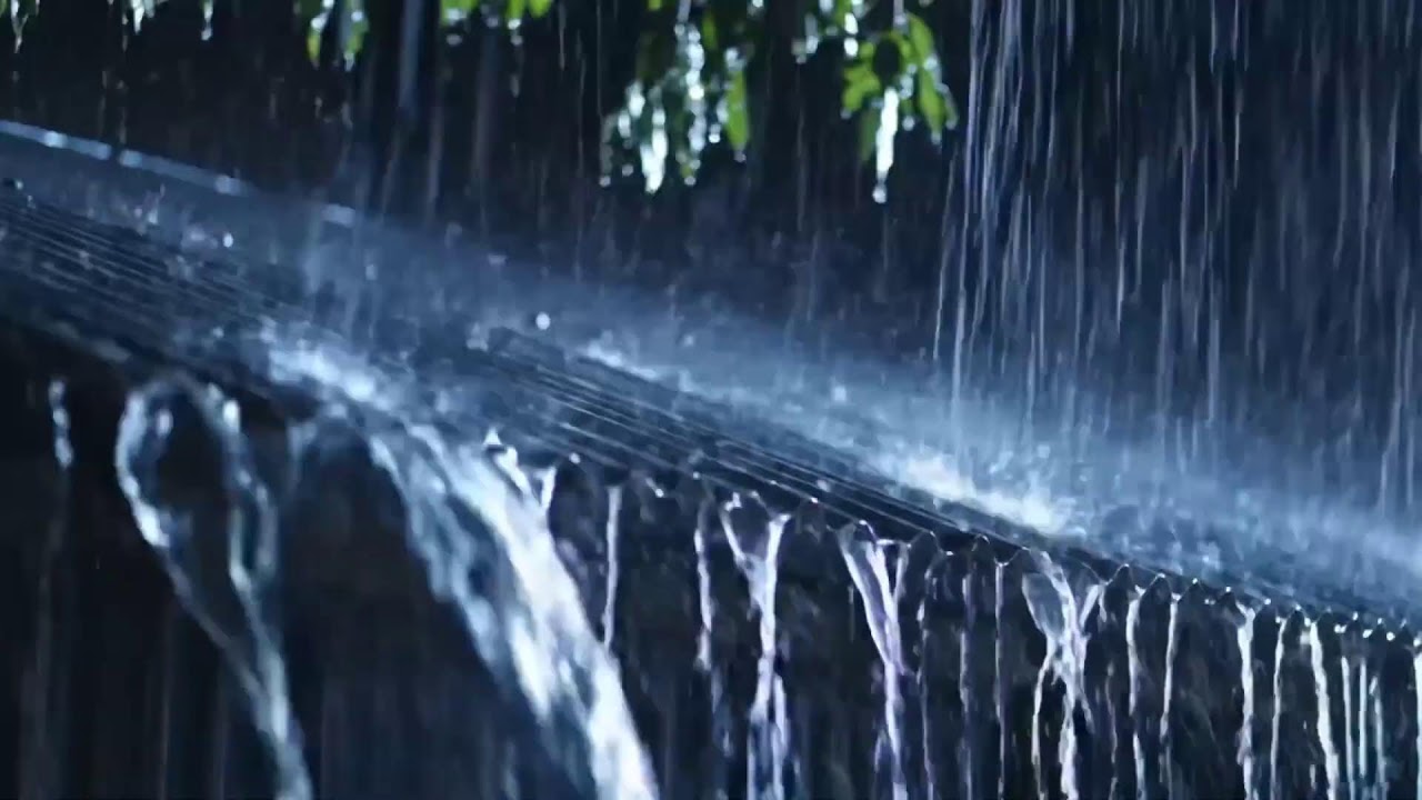 Midnight Soft Rain ASMR Softened Into Gentle Echoes for Deep Peaceful Rain at Night 012