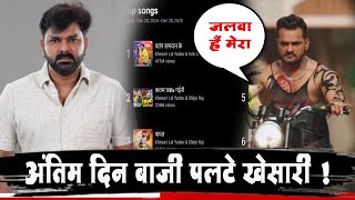 Download lagu 2025 के अंतिम दिन Khesari LAL YADAV ने पलट दी बाज़ी - Pawan Singh से निकले कही आगे ! आप भी चौकेंगे