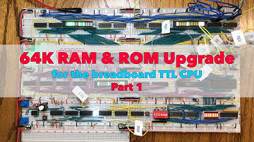 64K RAM & ROM Module for the Breadboard TTL CPU - Part 1