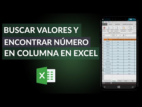 Cómo Buscar Valores y Encontrar un Número en una Columna en Excel