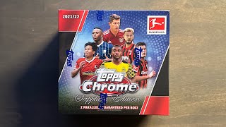 2021/22 Topps Bundesliga Chrome Sapphire Edition Box - SSP