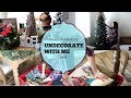 Christmas Clean Up | Undecorate With Me 2018