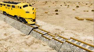 Trains vs Potholes - BeamNG.Drive