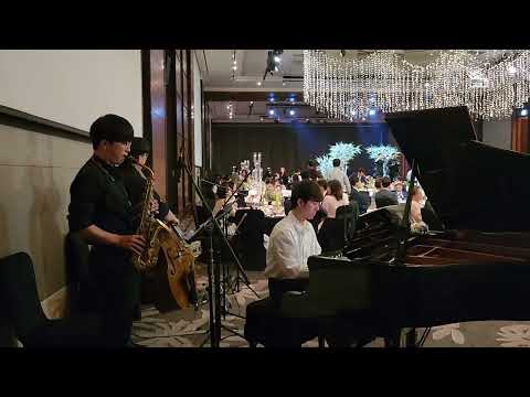 콘래드호텔 그랜드볼룸 재즈4중주 Fly me to the moon 웨딩연주/결혼식연주/결혼식음악