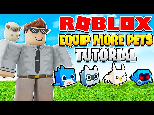 2 Equipped pets - Roblox