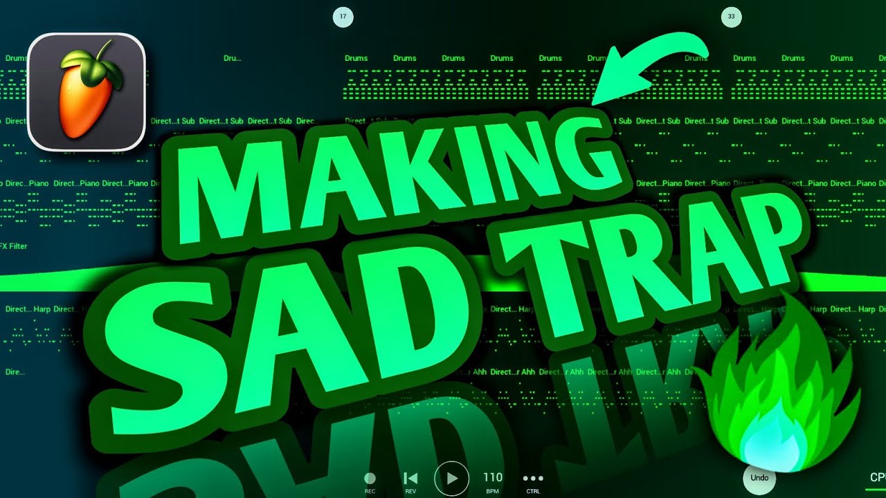 How To Make Emotional Trap Beats In Fl Studio Mobile - YouTube