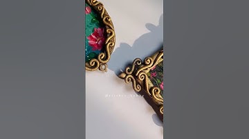 DIY easy vintage frames. #viral #diy #vintage #superclay #clay #claycraft #aesthetic