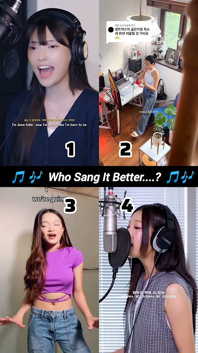 Kpop Demon Hunter - Golden (Cover)🌟❤️||Who sang it better comment #kpopdemonhunter #song