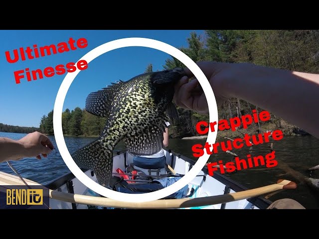 The Secret finesse fishing technique to catching Crappie on