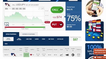 Auto Binary Signals (Main ABS) Video 1 Live Trading - October 18th 2016