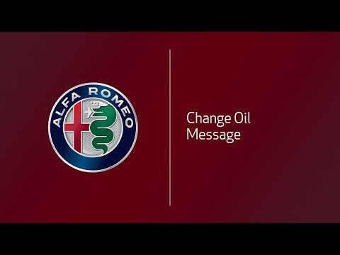 Change Oil Message | How To | 2020 Alfa Romeo 4C Spider