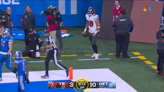 Mayfield To Otton For A Buccaneers TD - BUCCANEERS vs LIONS - 2023-24 NFL DIVISIONAL ROUND