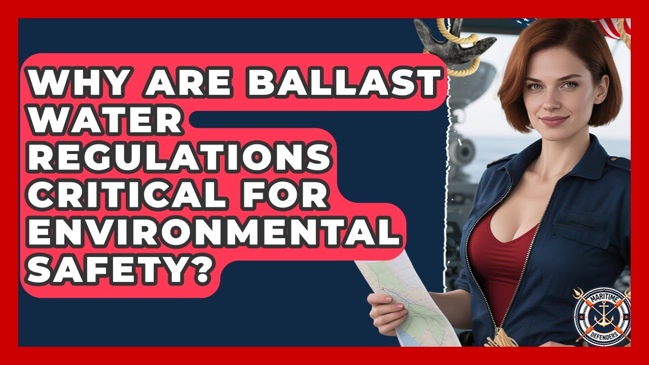 Why Are Ballast Water Regulations Critical For Environmental Safety? - Maritime Defenders