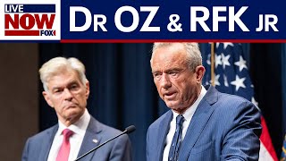 NEW: Dr. Oz and RFK Jr. announce health updates