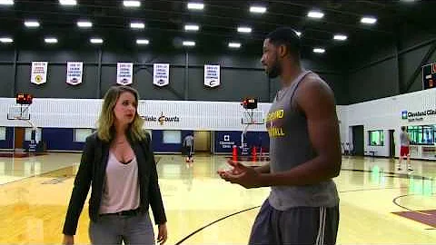 Tristan Thompson - NBA Inside Stuff | Kristen Ledl...