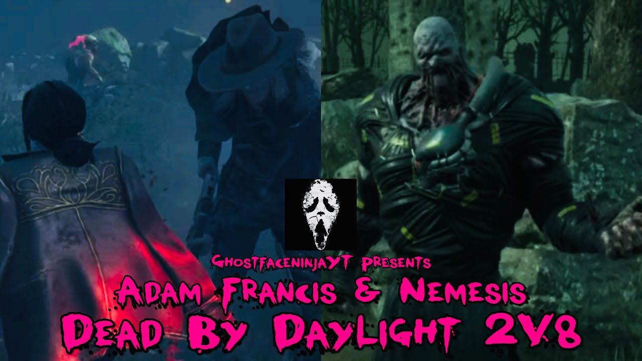 Adam Francis & Nemesis: Survivor & Killer Gameplay Dead By Daylight 2V8 ...