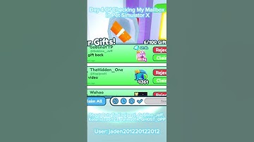 Day 4 Of Checking My Mailbox In Pet Simulator X