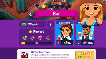 Nightclub Tycoon: Idle Empire - Gameplay Walkthrough Part.2 (Android, iOS)