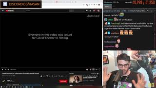 Hasanabi reviews the Belle Delphine porn