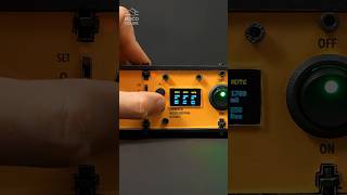 easy adjustable current and step resolution on this controller for #dragonframe #motioncontrol