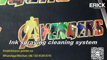 DTG Printer with EPS3200 printhead--with washing testing video----durable color fastness