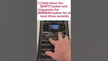 Roland SP 404 MK2 Tutorial : Disable buttons not used in Live Mode