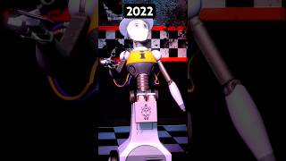 FNAF Security Breach MAP BOT Through The Years #fnaf #security #fnafsecuritybreach