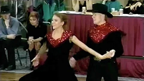 Todd Bacon | Melissa Seib | Two-Step | 1995 New Mexico Dance Fiesta | Showcase Division II