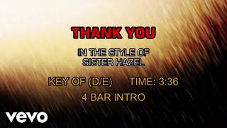 Sister Hazel - Thank You (Karaoke) screenshot 5