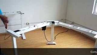 Ruishi Rs300 90-180 Degree Electric Height Adjustable Corner Table