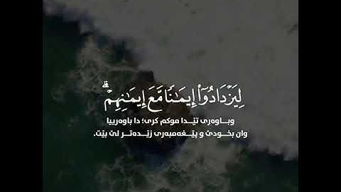 هُوَ الَّذِي أَنزَلَ السَّكِينَةَ فِي قُلُوبِ الْمُؤْمِنِينَ - تلاوة بصوت عبدالرحمن مسعد سورة الفتح