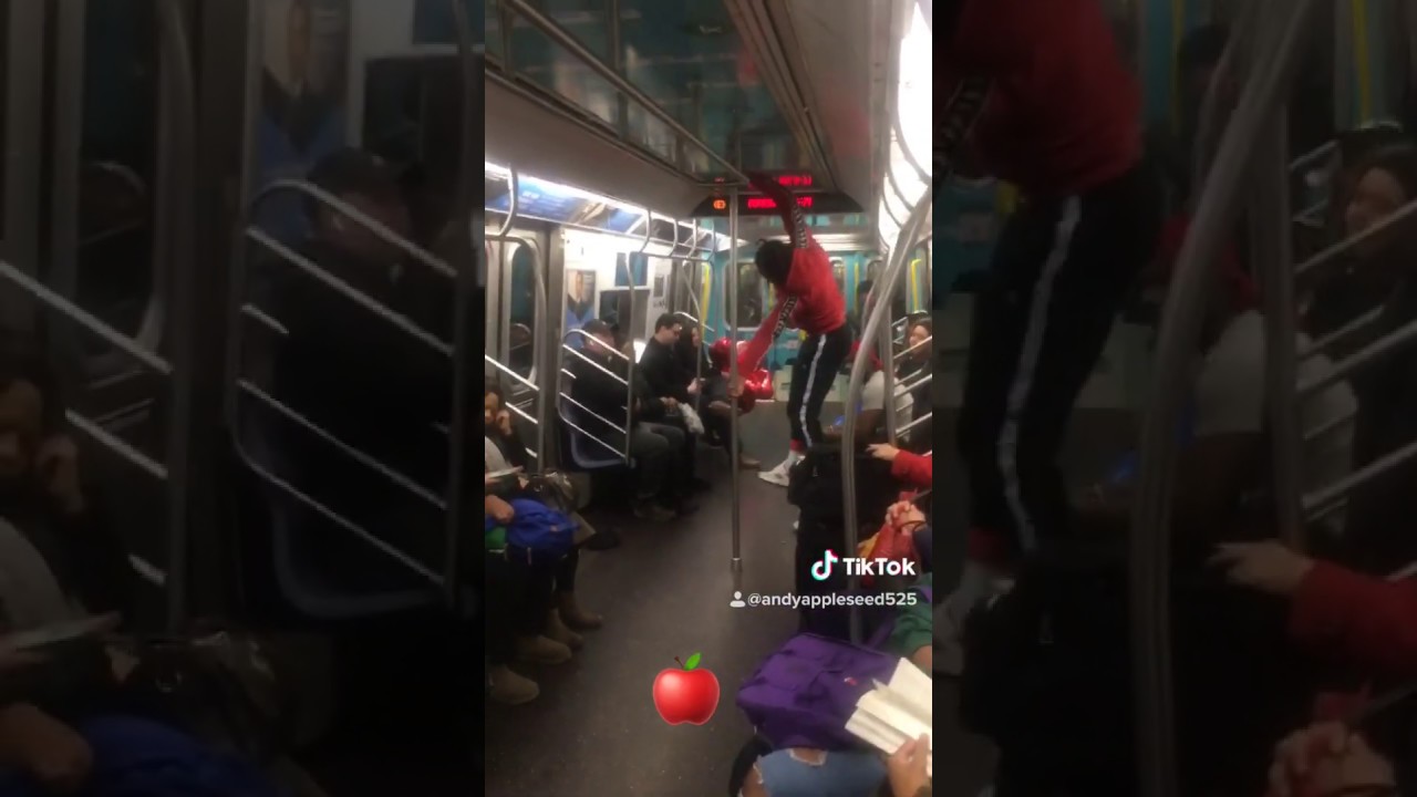 Subway Dancers in New York City E Train