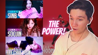 DANCER REACTS TO SIN B, SOOJIN & CHAEYEON | Artist Of The Month [Studio Choom]