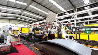 GRAIN BIN PLATE CORRUGATED LINE MACHINE- SILOS PRODUCTION | GRAIN SILO WALL ROLL FORMING LINE