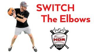 Switch the elbows - Med Ball drill | Hitting Done Right