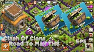 Clash Of Clans - Road To Max TH8 : Ep5 - Crazy Gemming Spree! 28,000 Gems!