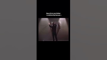 Never lie to an overthinker in a relationship