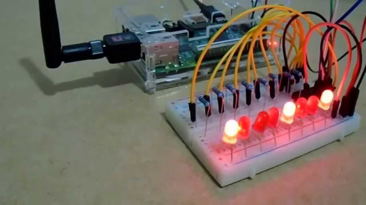 Using Shift Register 74HC595 with Raspberry Pi YouTube