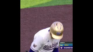 Casen Taggart Drives In Two RBIs with the Triple vs. UCLA | Washington Baseball