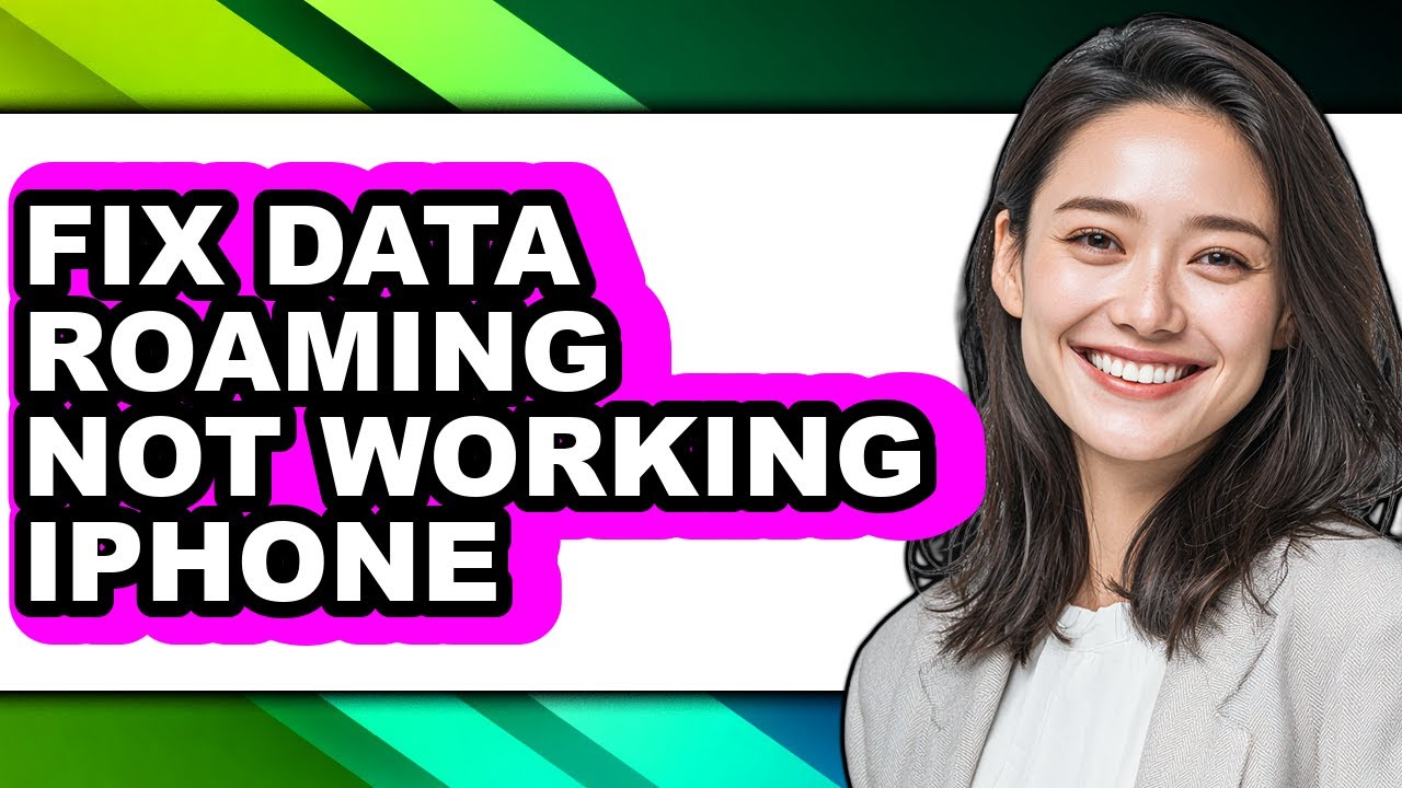 How to Fix Data Roaming Not Working Iphone (updated)
