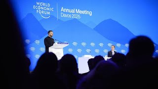 Виступ Володимира Зеленського на Всесвітньому економічному форумі