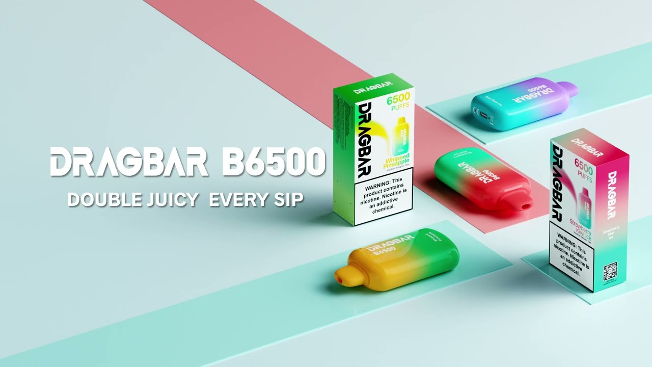 Updated DRAGBAR B6500 | Disposable Vapes