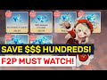 SAVE $$$ Hundreds Dollars! Beat The PAYWALL As F2P! | Genshin Impact