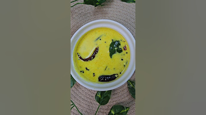 Moru Curry Made Easy | 2-Minute Simple Curd Curry Recipe | Quick & Simple - Kerala Style Curry