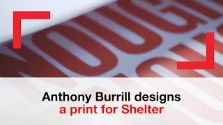Enough is Enough: Anthony Burrill designs a print for Shelter | events | Shelter